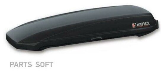 Бокс на крышу INNO Shadow 16, 440л, черный матовый, 200x81x34, арт: BRA1260U5
