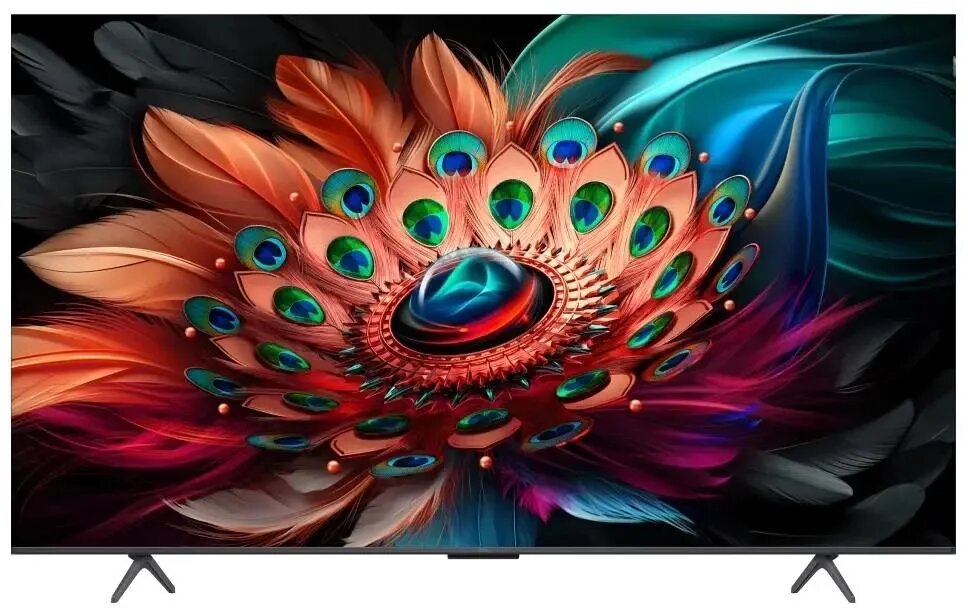 Телевизор QLED TCL 55" 55С655 черный 4K Ultra HD 60Hz DVB-T2 DVB-C DVB-S2 USB WiFi Smart TV (RUS)