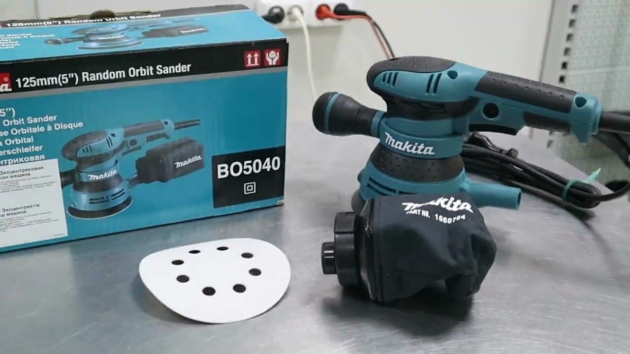 Эксцентриковая шлифовальная машина Makita BO5040