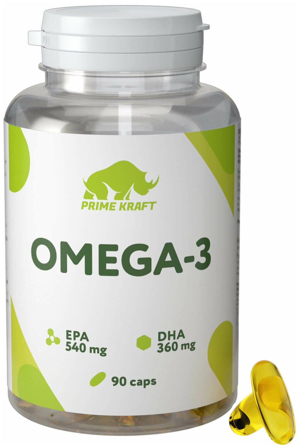 Биологически активная добавка / PRIME KRAFT Omega-3 1000 90 капсул
