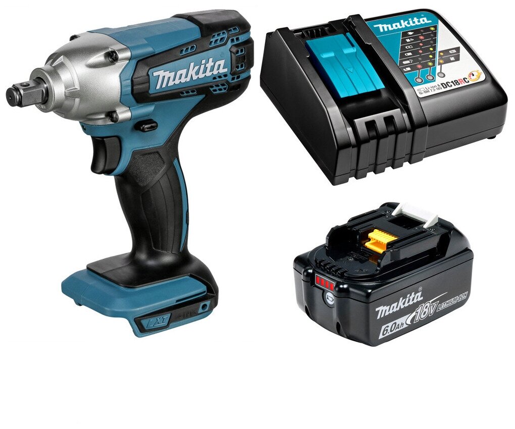 Сетевой гайковерт Makita DTW190Z, 54 Вт