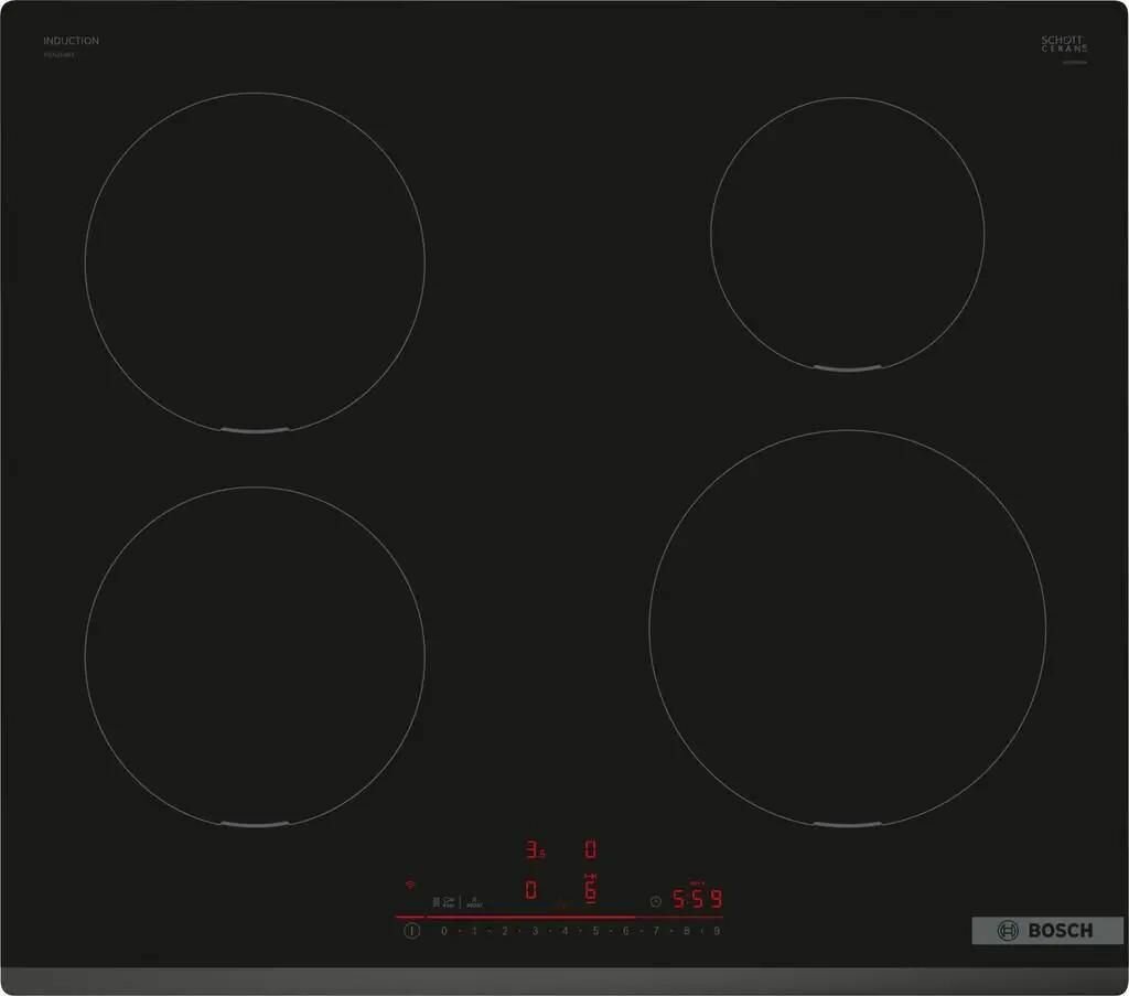 Индукционная варочная панель Bosch PIE631HB1E, черный