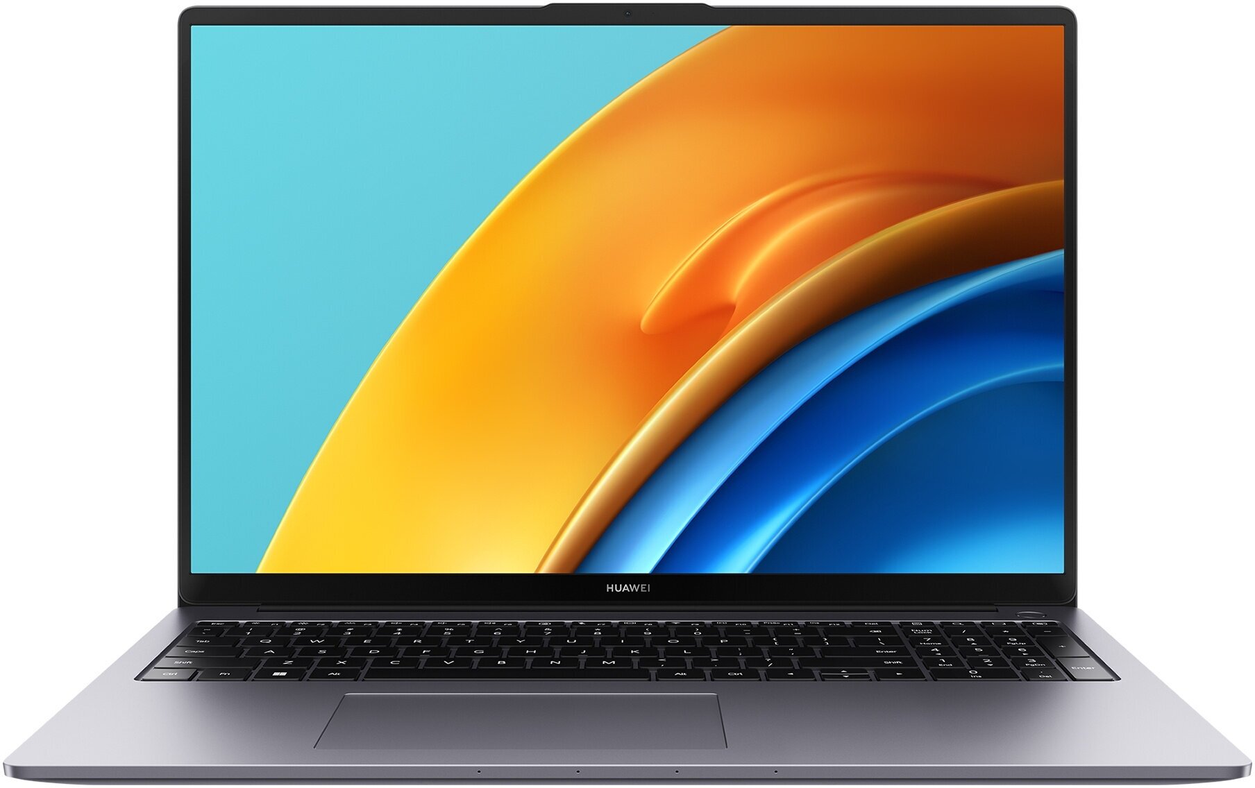 Ноутбук Huawei MateBook D 16 RolleG-W9611, 16", IPS, Intel Core i9 13900H 2.6ГГц, 14-ядерный, 16ГБ LPDDR4x, 1ТБ SSD, Intel Iris Xe graphics , Windows 11 Home, серый (53013ruf)