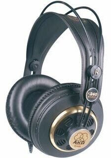 Наушники AKG K240 Studio черный/золотистый