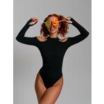 MY Боди женское BODY SCOLLATURA SUL RETRO (BO295) Moon 50 (XL) - Изображение 5