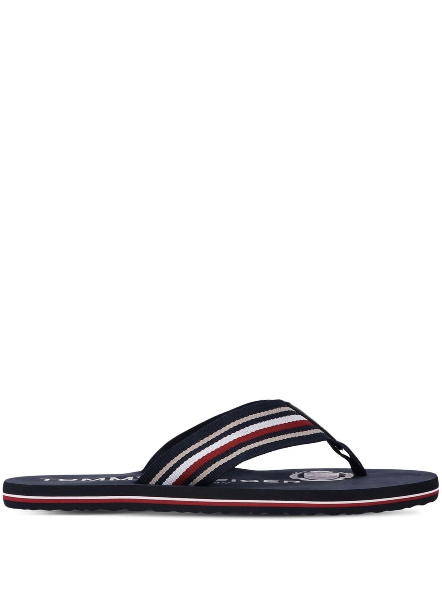 Tommy Hilfiger - Пляжные тапочки - Mужской - подкладка: 100 % полиэтилен-винилацетат / наружная часть: 100 % полиэстер / подошва: 100 % резина - 41 - Синий