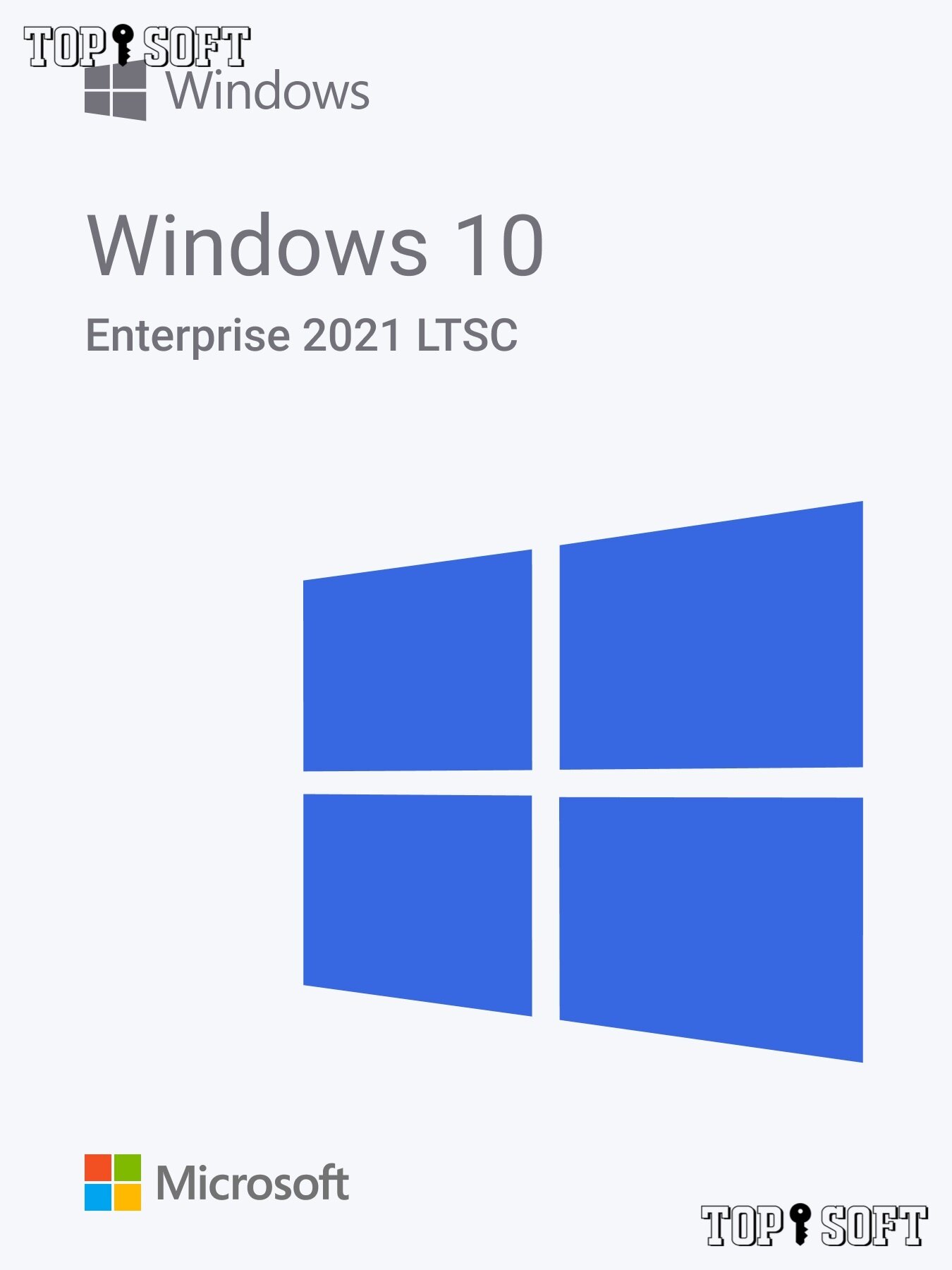 Microsoft Windows 10 Enterprise (Корпоративная) 2021 LTSC / Бессрочная лицензия для 1 устройства