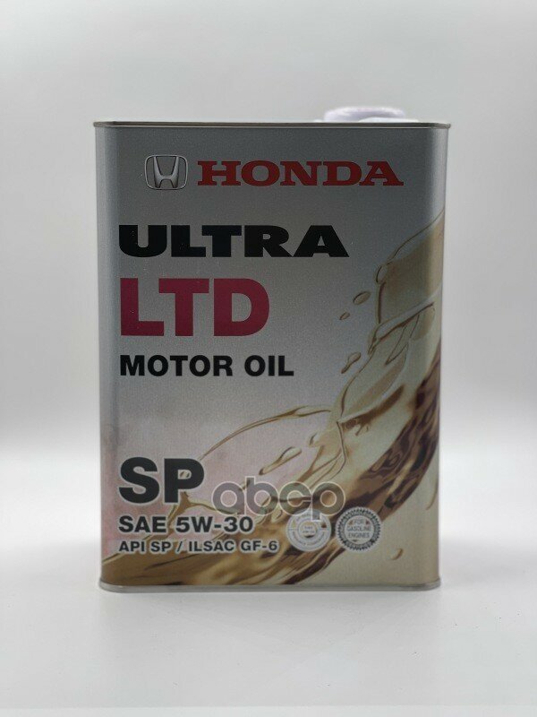 Масло Моторное Хонда/Honda Ultra Ltd Sp/Gf-6 5W30, 4Л (Япония)