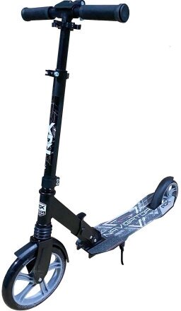 Alpha Caprice Самокат "Альфа Каприз" NAVIGATOR grey/black