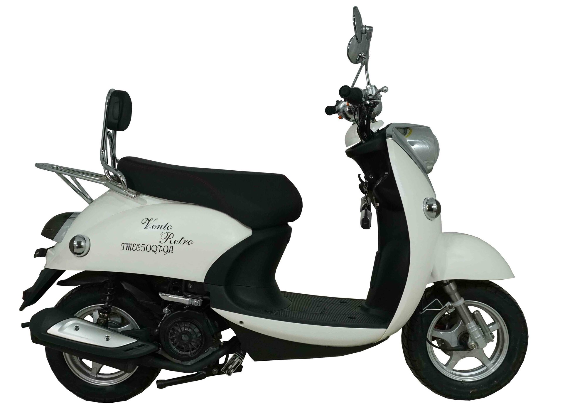 Скутер VMC VENTO RETRO (150 куб. см.) цвет белый терлый/реплика Yamaha Vino