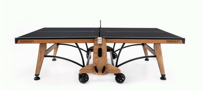 Теннисные столы Rasson Теннисный стол для помещения Rasson PREMIUM T03 Indoor (натуральный дуб) сеткой