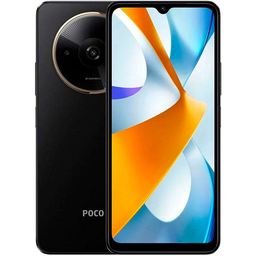 Xiaomi Poco C61 RU 3/64Гб Чёрный