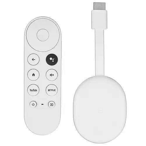 ТВ приставка Google Chromecast TV HD, белый