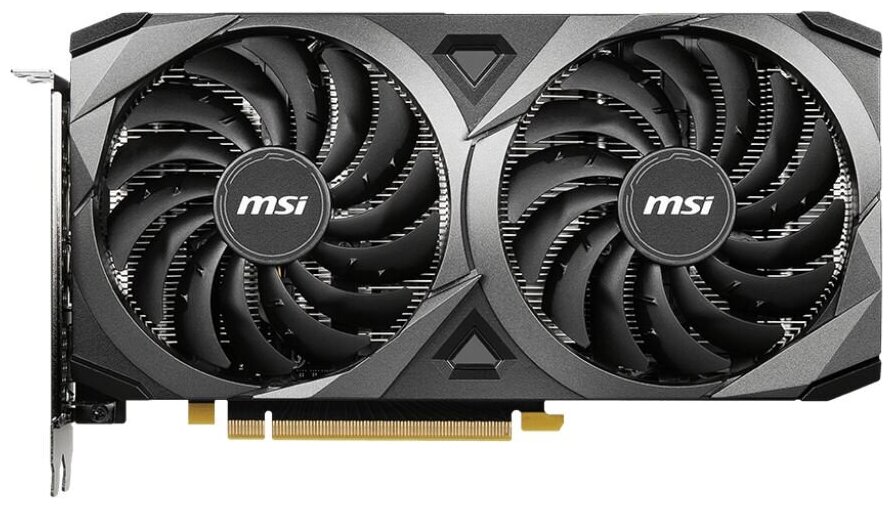 Видеокарта MSI PCI-E 4.0 RTX 3060 VENTUS 2X 8G NVIDIA GeForce RTX 3060 8Gb 128bit GDDR6 1777/15000 HDMIx1 DPx3 HDCP Ret