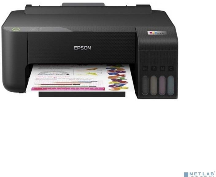 Принтер Epson L1210 4-цветная струйная печать, A4 , печать фотографий (C11CJ70401)