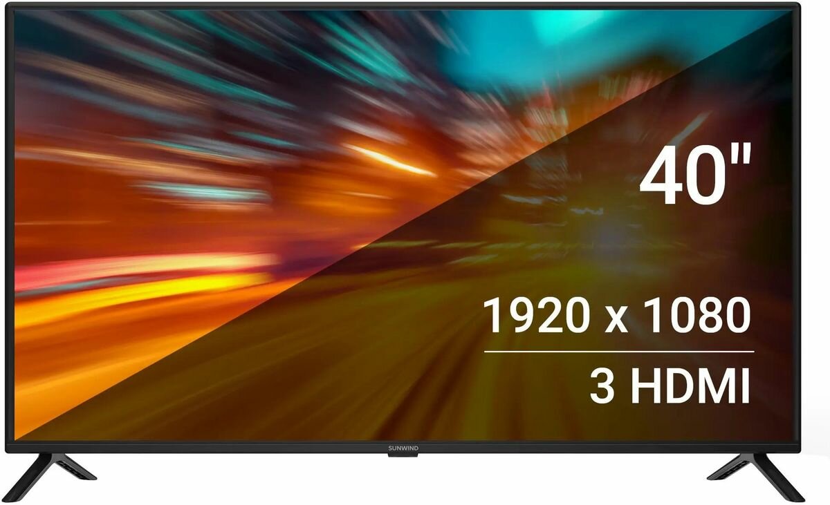 Телевизор LED 40" SunWind SUN-LED40XB201 FULL HD