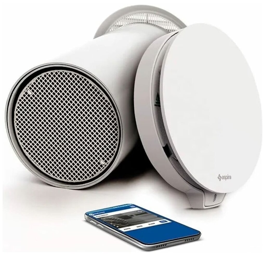 Приточно-вытяжная Aspira Вентиляционная установка (рекуператор) ASPIRVELO 2.0 SMART WI-FI AP19992