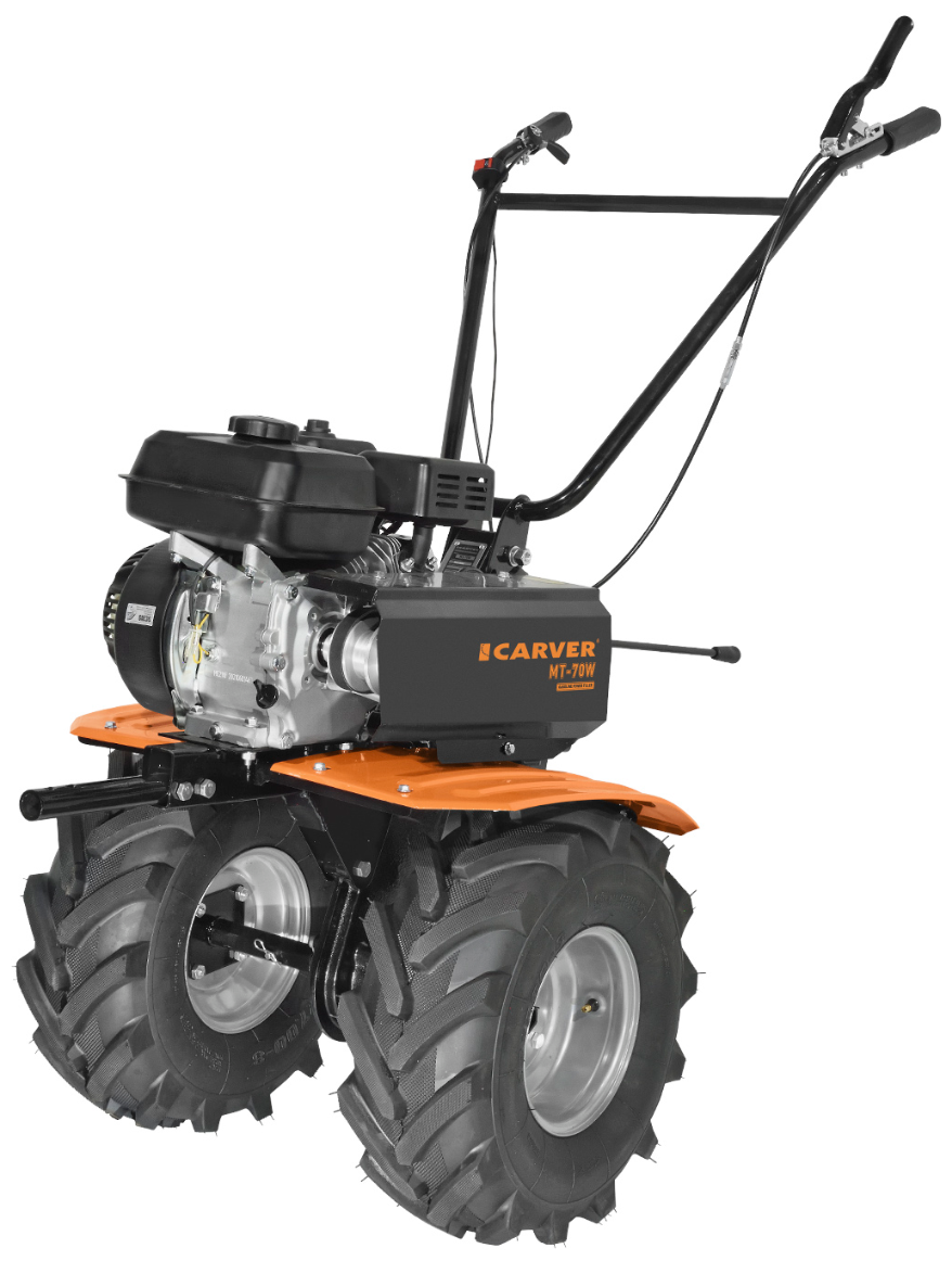 Мотоблок бензиновый Carver MT-70W, 7 л.с.