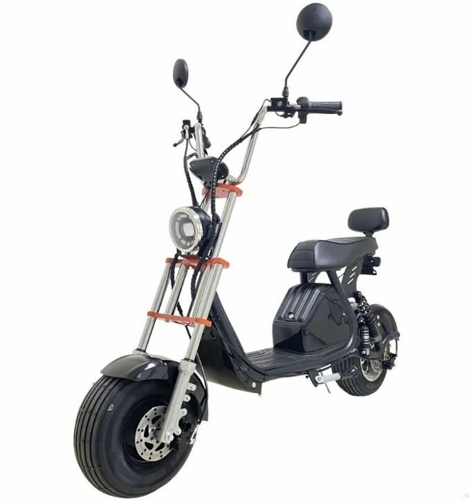Электроскутер Wolong C4 Pro/Мощность 1000Вт