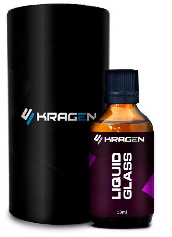 Защитное покрытие жидкое стекло KRAGEN LIQUID GLASS 7H 50мл.
