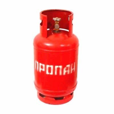 Газовый баллон газовый Беларусь 27 литров, red