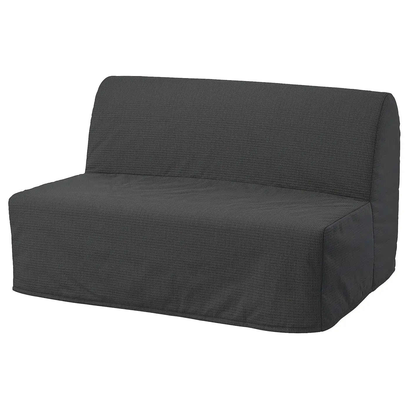 ИКЕА Чехол на 2-местный диван-кровать, Вансбру темно-серый IKEA LYCKSELE 104.797.60