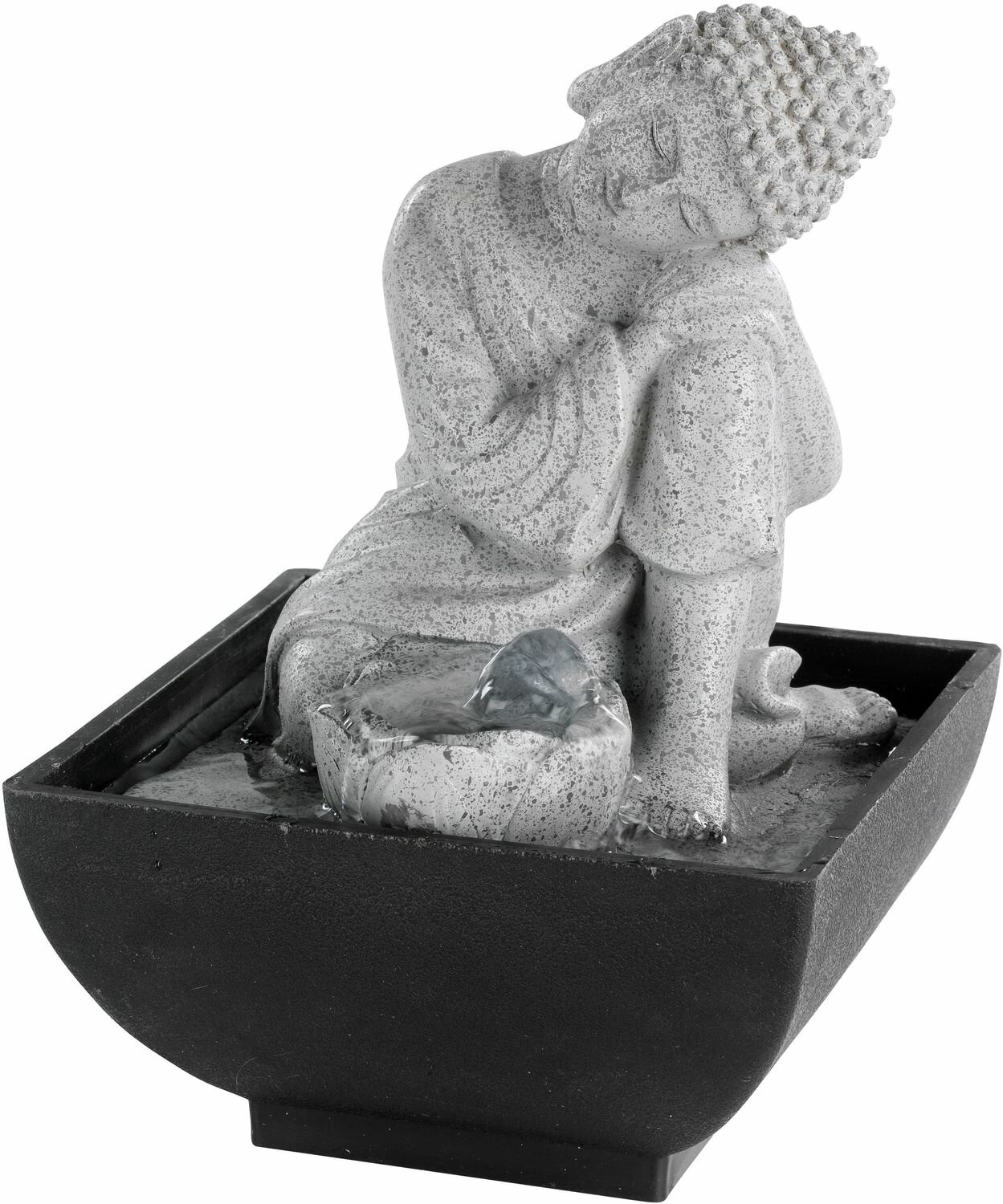 Kaemingk Фонтан садовый Buddha 13x13x18 см