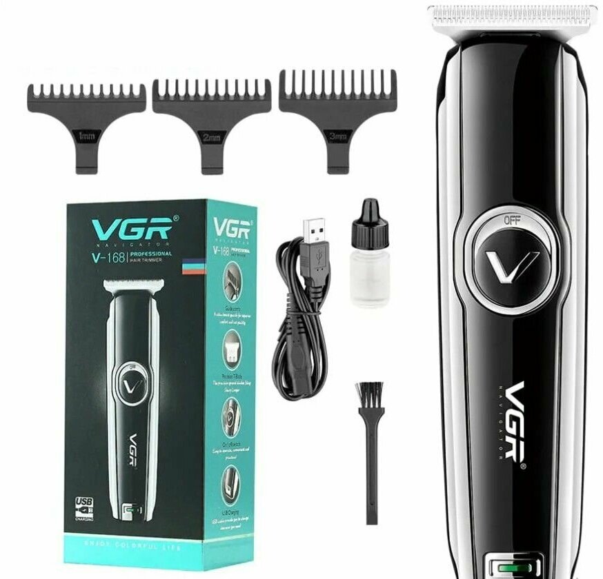 Профессиональная машинка для стрижки VGR V-168