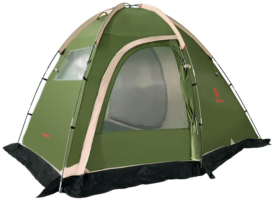 Палатка туристическая кемпинговая Btrace Dome 3
