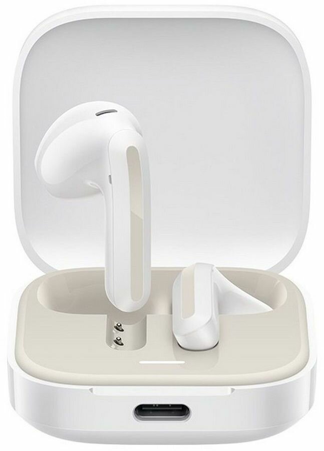 Наушники Xiaomi Buds 6 Active M2344E1, Bluetooth, вкладыши, белый [bhr8391gl]