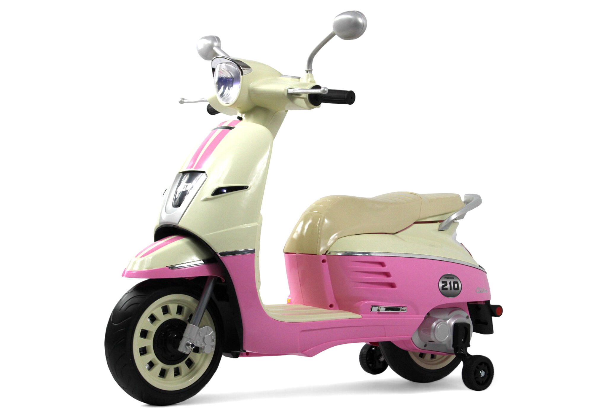 RiverToys Детский электромотоцикл Z222ZZ розовый