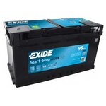Eb501 Excell_аккумуляторная Батарея! 19.5/17.9 Рус 50Ah 450A 207/175/190 EXIDE арт. EB501 - Изображение 7