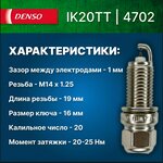 Свеча зажигания Комплект Torch (Торч)) Lifan Solano/ Solano 2/ Smily/ Breez/ X50 (Лифан Солано/Солано 2/Смайл/ Бриз/ Х50) - Изображение 4