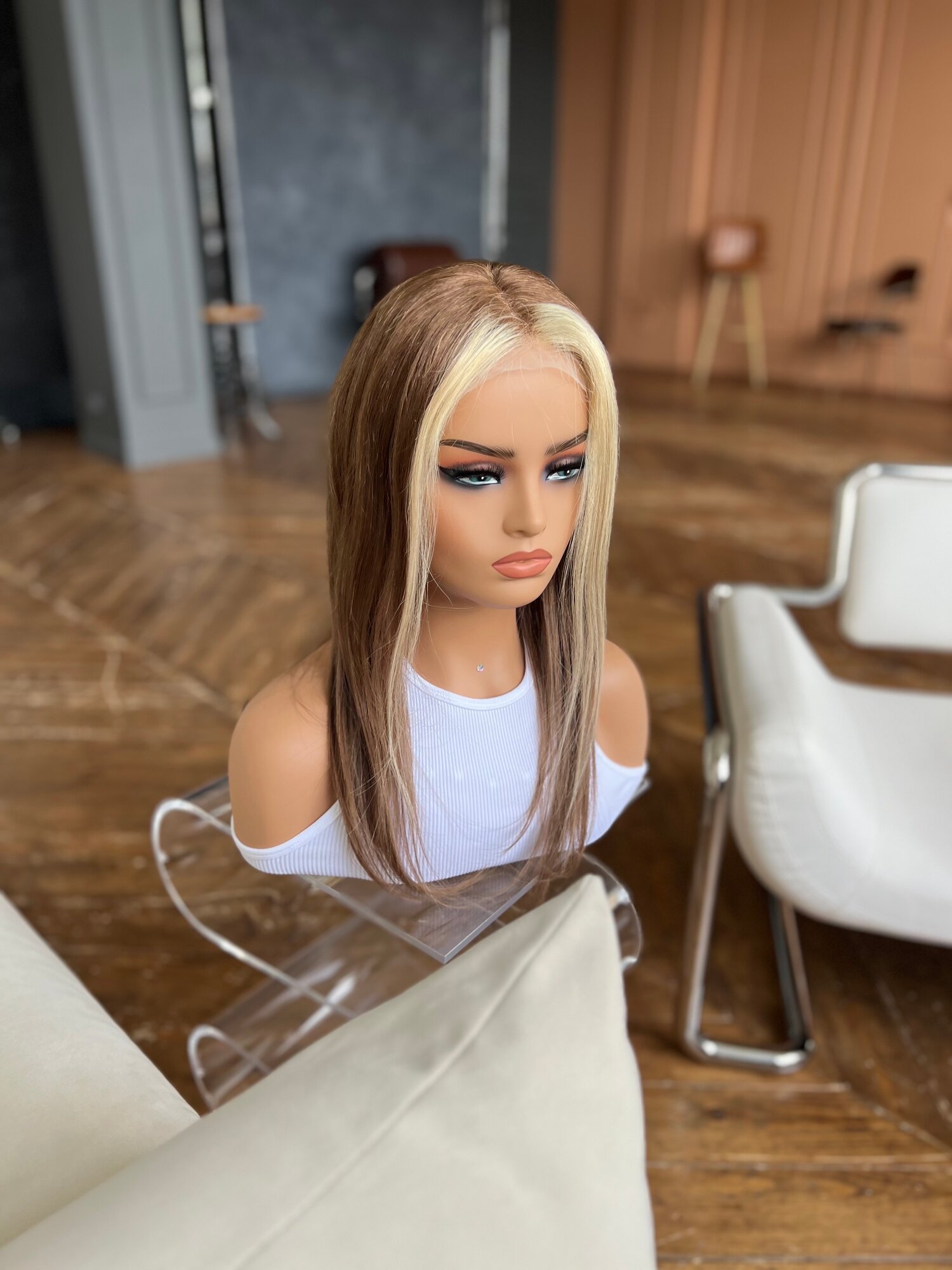 Парик из натурального волоса фронтальная ручная сборка Lorent ONLYSHAIR