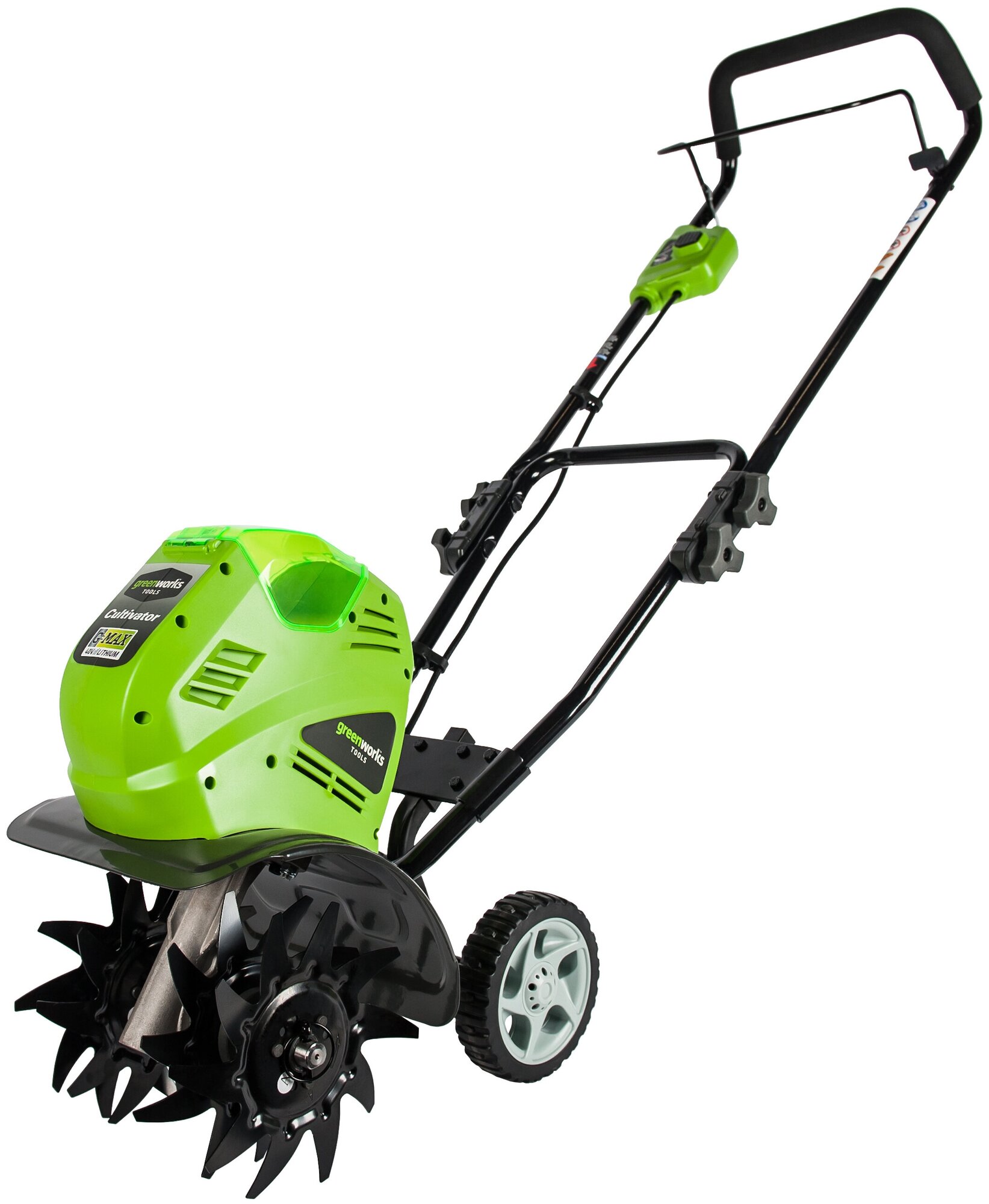 Культиватор аккумуляторный Greenworks G-Max 40V G40TL (27087), 40 В, 2 Ам/ч, без АКБ и ЗУ