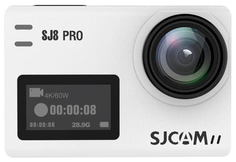 Экшн-камера SJCAM SJ8 Pro (Full box), 12МП, 3840x2160, 1200 мА·ч