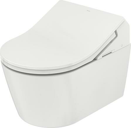 Унитаз-биде подвесной TOTO Washlet RX Ewater + Крышка-биде с дистанционным управлением Toto Washlet TCF894CG#NW1 белая с микролифтом