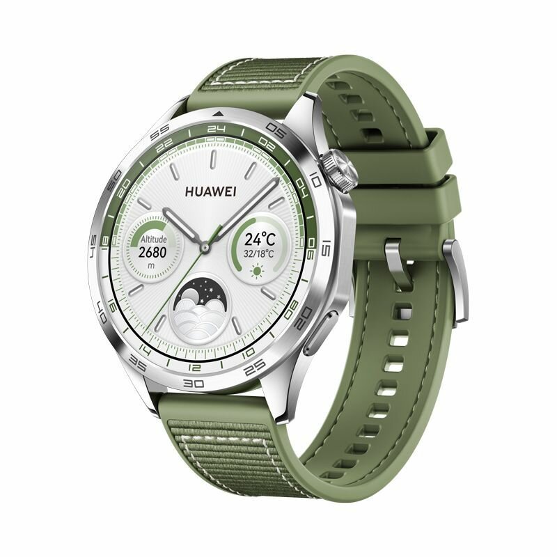 Умные часы HUAWEI Watch GT 4, (PNX-B19), Зеленый, (55020BGY)