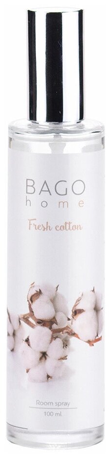 BAGO home спрей Свежий хлопок, 100 мл