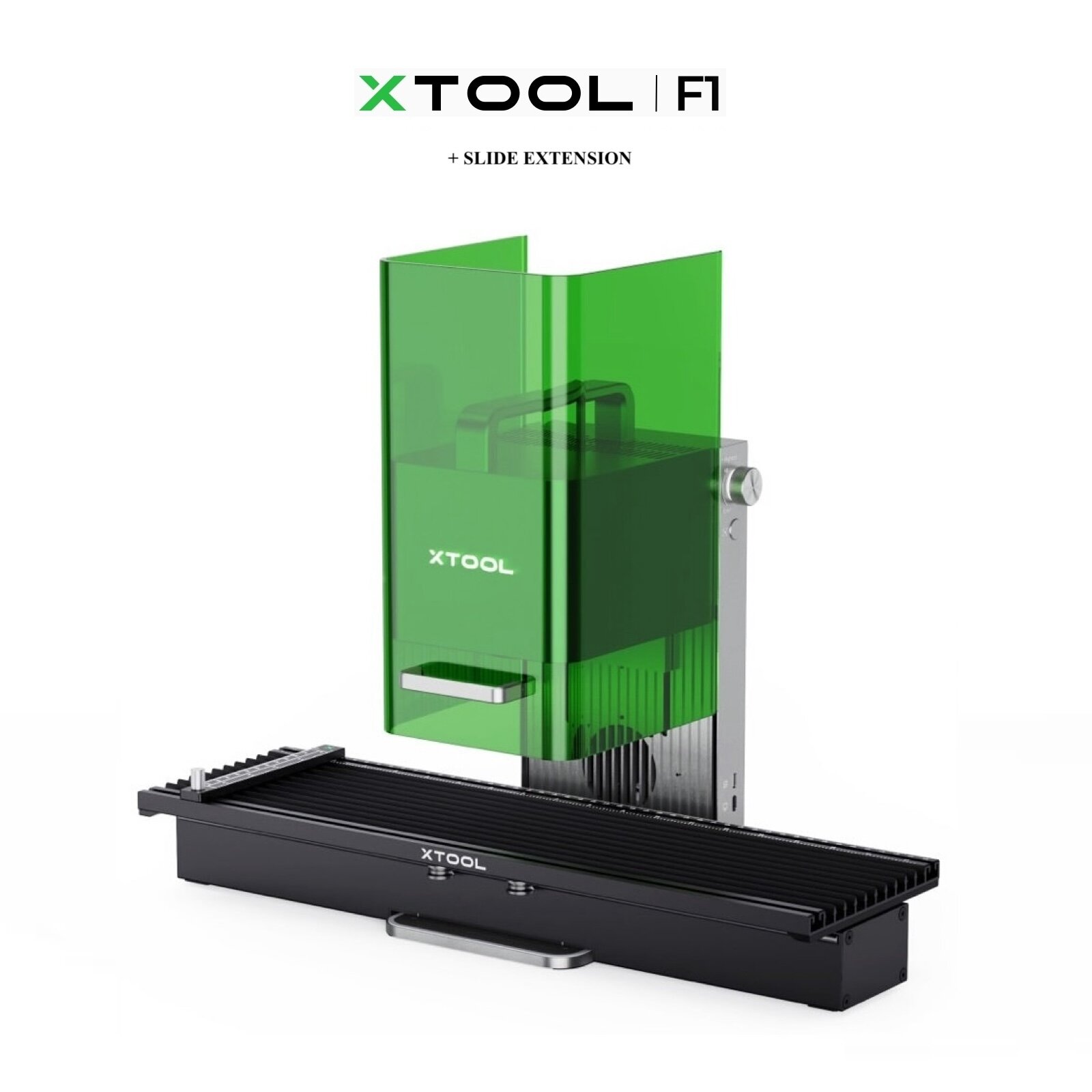 XTOOL Лазерный гравер и маркировщик хТооl F1 Ultimate Bundle (Slide Extension + Purifier)