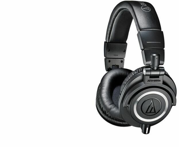Наушники мониторные Audio-Technica ATH-M50X 1.2м черный проводные оголовье (15117007)