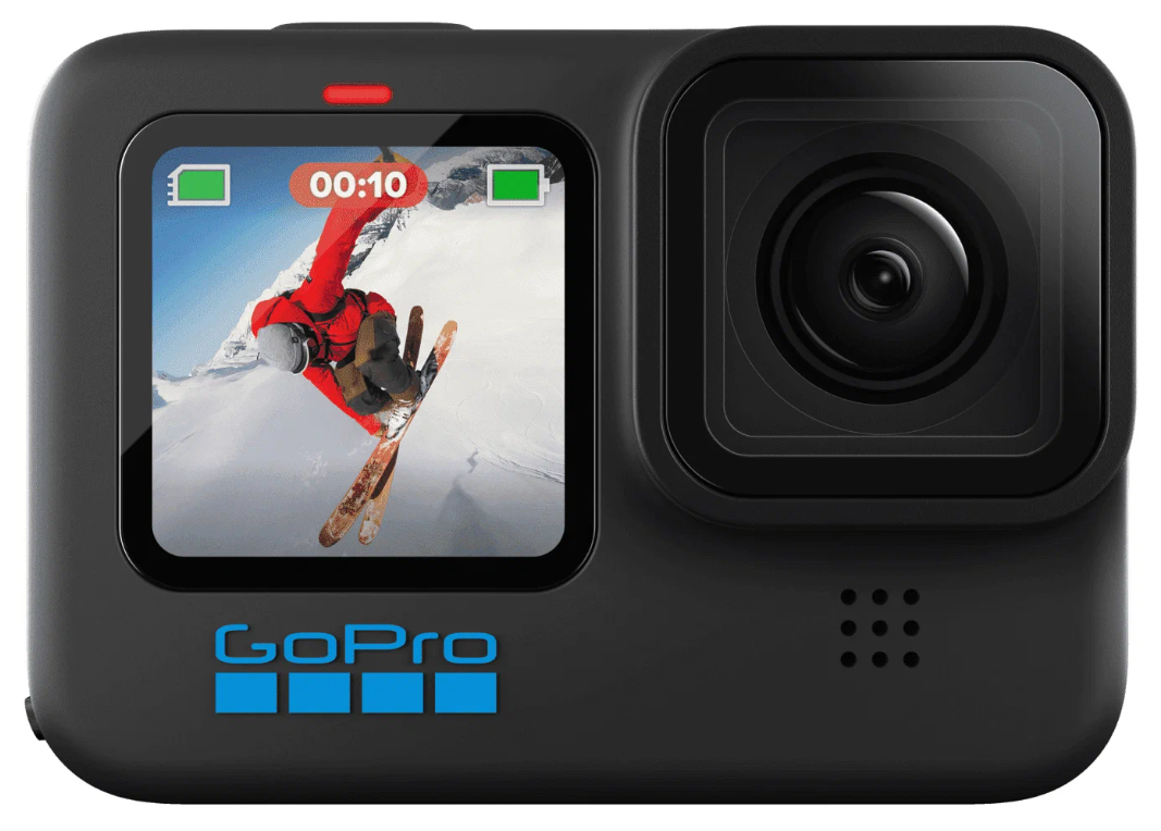 Экшн-камера GoPro HERO10 Black, 23.6МП, 5312x2988, 1720 мА·ч