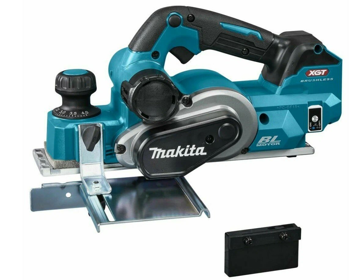 Аккумуляторный рубанок Makita KP001GZ 82мм (40V, XGT, Li-Ion) (без зу и акб)