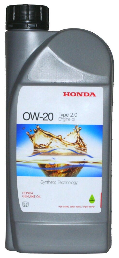 Полусинтетическое моторное масло Honda 0W-20 Type 2.0