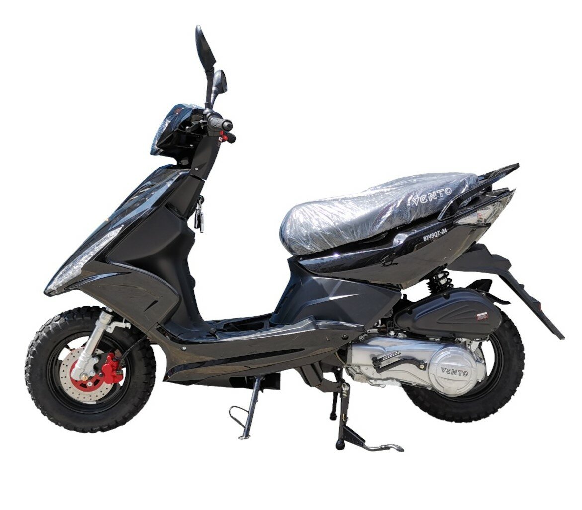 Скутер VMC VENTO CORSA 49cc (150 куб. см.) черный/реплика Yamaha Jog RS