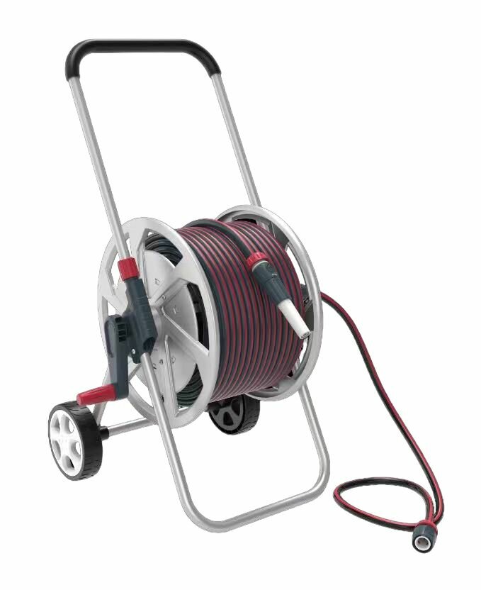 Тележка ELITECH Garden HC 25MWH телескопическая, с шлангом