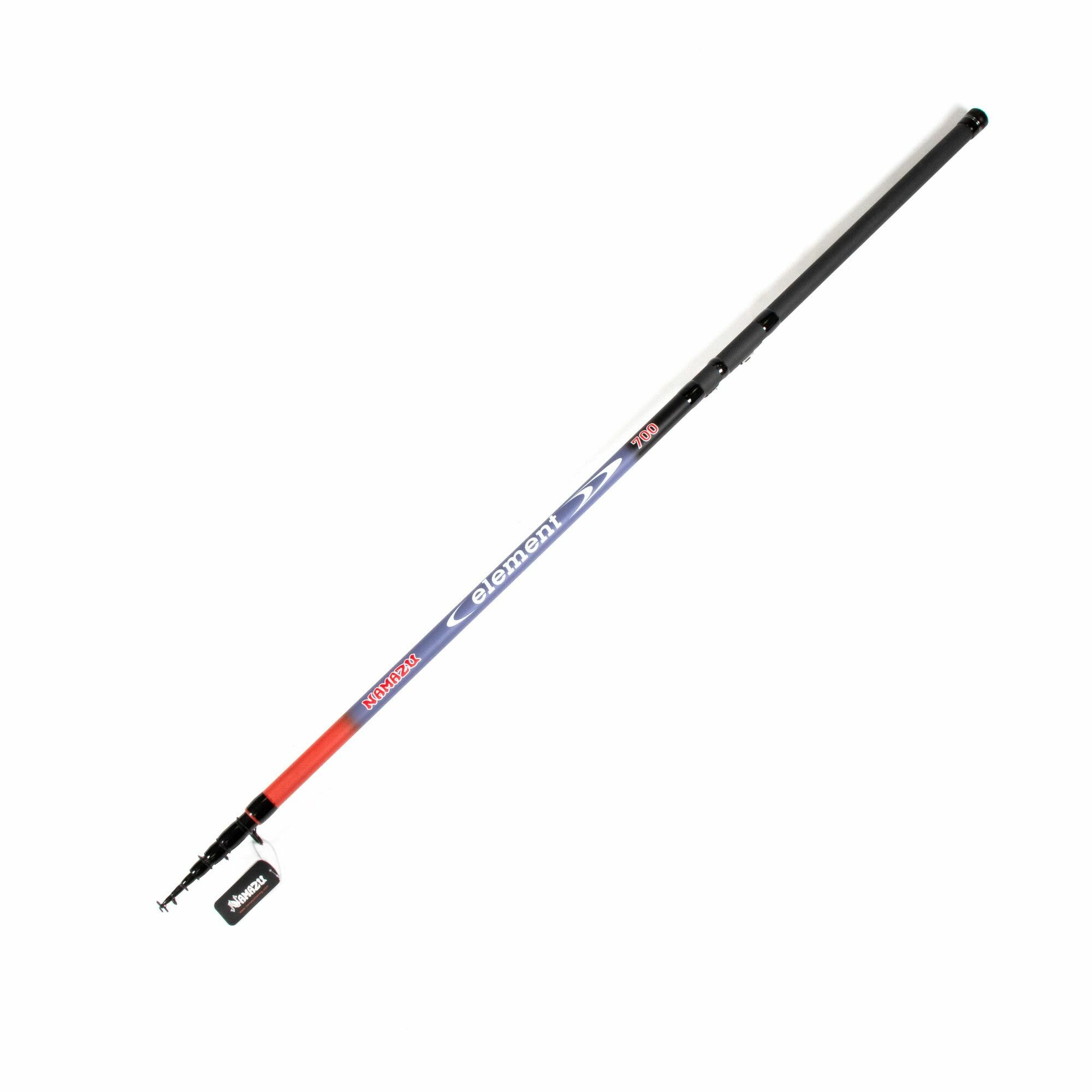 Удилище карбоновое с/к NAMAZU ELEMENT Bolo, 6 м, тест 15-40 г, IM7