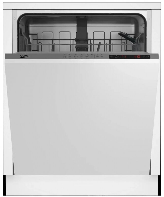 Посудомоечная машина Beko BDIN15360 полноразмерная, белый, встраив.