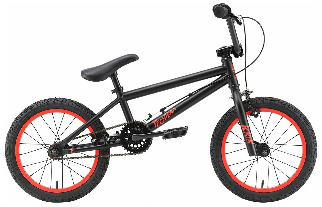 Велосипед BMX Tech Team KRIK 16" 16" красный 650015 2022