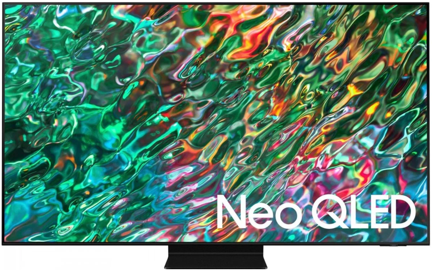 55" Телевизор Samsung QE55QN90BAU 2022 OLED, Neo QLED, черный